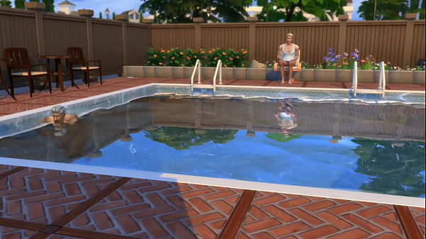 Ajay fucks the Cheerleading Squad Poolside Sims 4 Depraved Whims