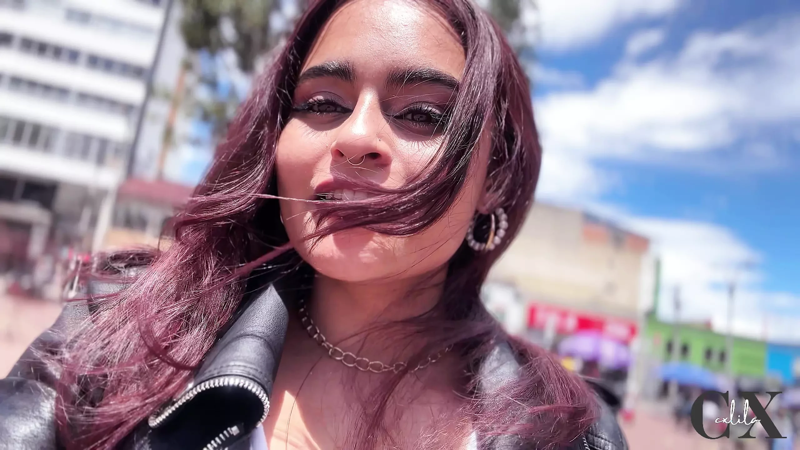 Colombian Teen Has Risky Public Sex with Stranger in a Bar Bathroom! – Cxlila