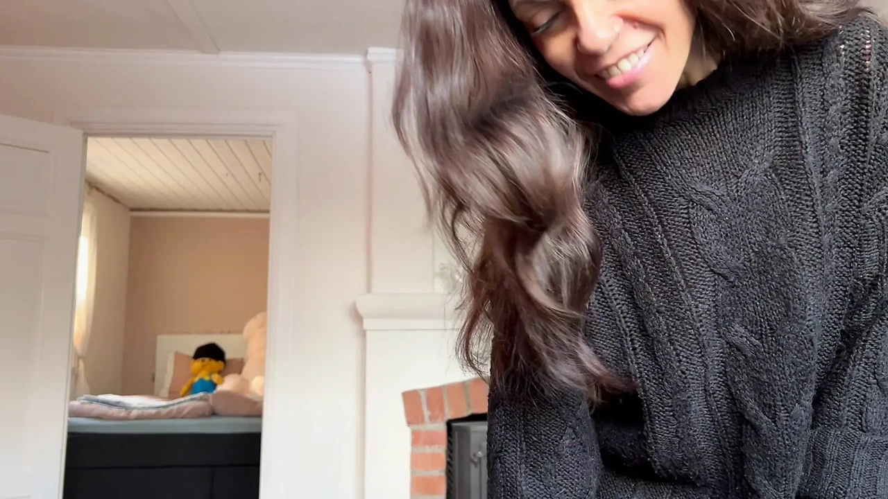 Hot milf with amazing natural tits ride and takes the cum in her mouth after a rimjob