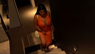 A busty Peruvian woman sneaks into her cousin’s room; she didn’t expect him to have such a large penis.