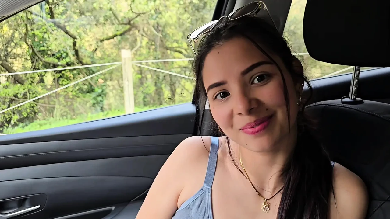 Neighbor On Roller Skates Has PUBLIC Sex In The Car