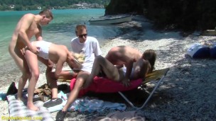 public family therapy beach orgy