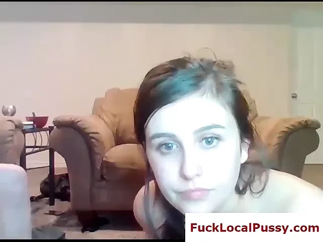Best friends, blond and brunette get fucked live
