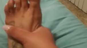 Creamy feet