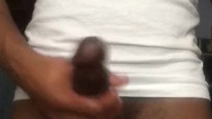 Morning cumshot