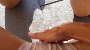 multi squirt orgasm makes him so hot i get a load of cum on my pussy pov