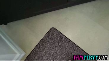 Reluctant blonde teen stepsister Carter Cruise lets stepbro to fuck her