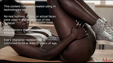 I broke the character of this arrogant black bitch, making her swallow my cum after a hardcore fuck from behind [AI]