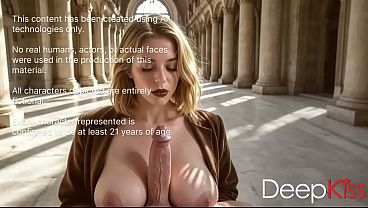 A cute French girl showed me her deep-throat skills. She sucked my cock and took my head into her mouth so gently that I couldn’t hold back my orgasm[AI]