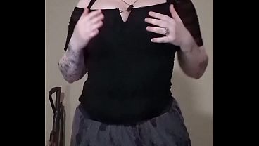 Strip dance and dirty talk joi with cum countdown