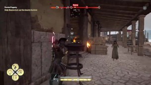 greek stud swings around spear 37