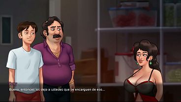 ELLA USABA A SU HIJASTRO COMO JUGUETE SEXUAL PARA DARSE PLACER A DIARIO – summertime saga