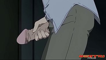 Hentai dude fucks hot landlord and redhead