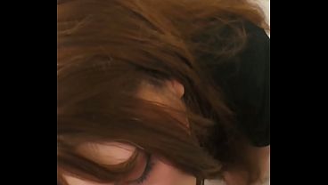 She desires to present me a blowjob with out taking out her chewing gum – Portrait POV