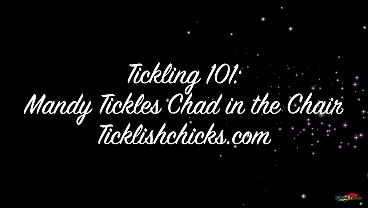 TICKLISH CHICKS – Chad Matlock Gets Locked in Stocks and Mercilessly Tickled by Mandy